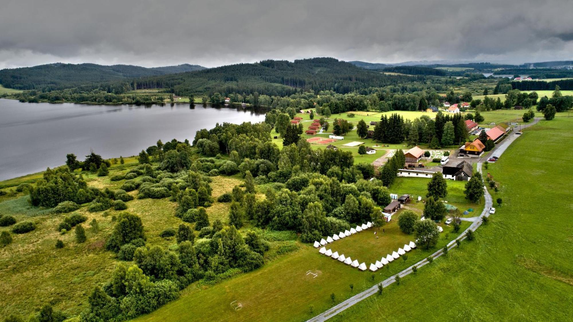 Resort Olsina Horní Planá Bagian luar foto